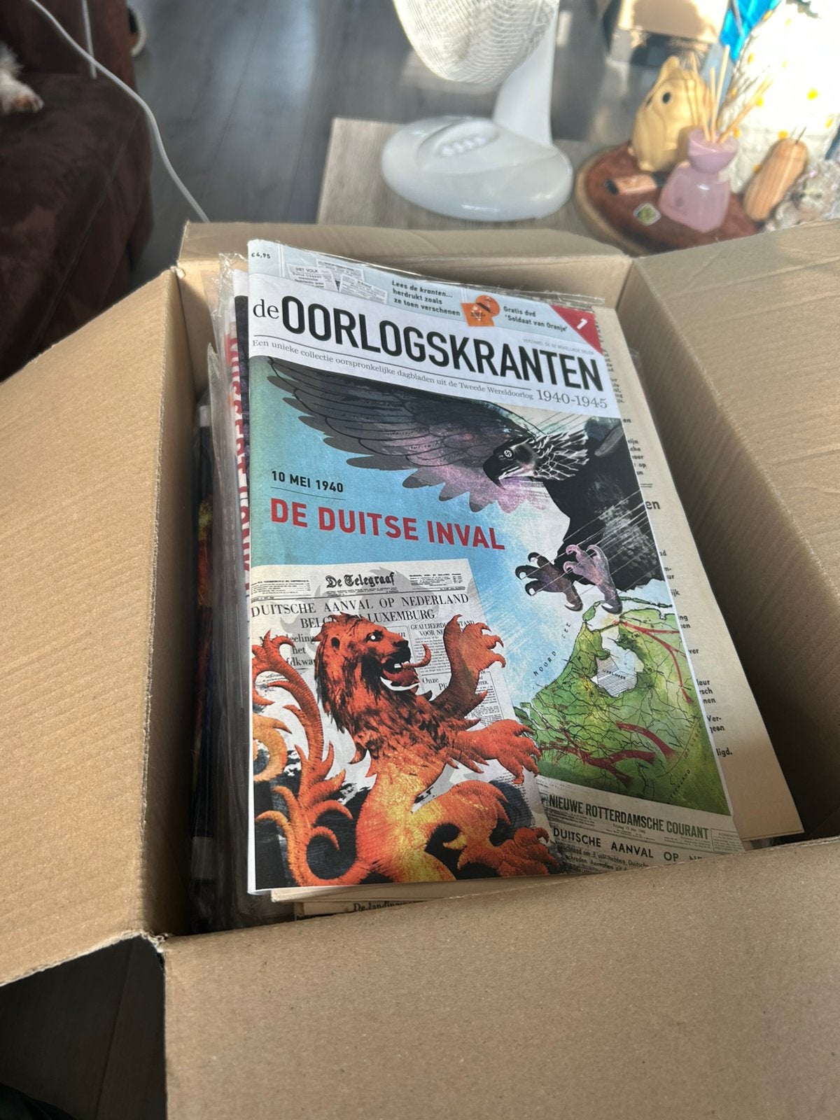 Oorlogs kranten compleet, Verzamelen, Ophalen of Verzenden, Overige soorten, Nederland, Boek of Tijdschrift