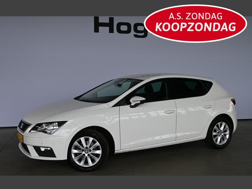 SEAT Leon 1.5 TSI Style Ultimate Edition Clima Navigatie Cru, Auto's, Seat, Stof, 4 cilinders, Met garantie (alle), Leon