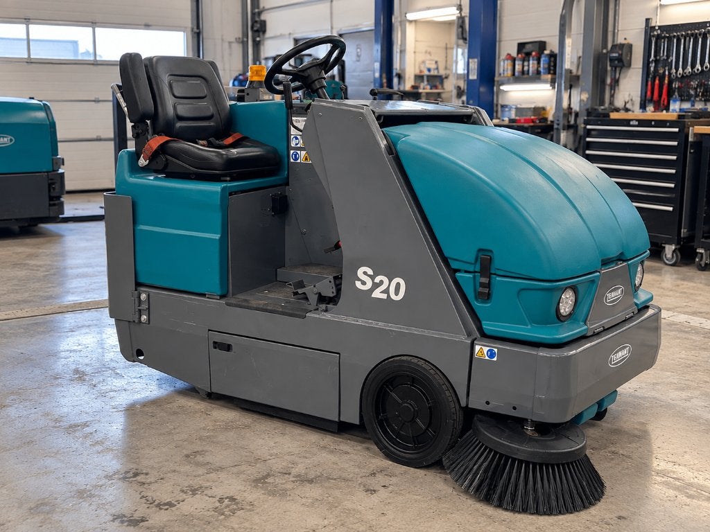 Tennant S20e veegmachine, gebruikt Diesel & elektrisch, Ophalen of Verzenden, Gebruikt, Overige typen