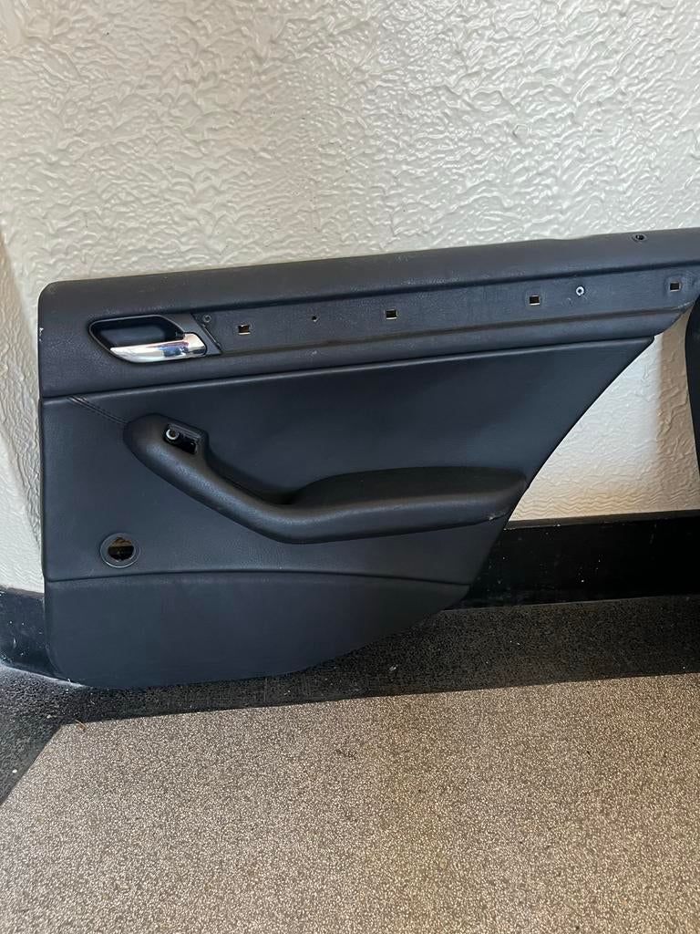 Set deurpanelen BMW E46 - Gebruikt, Auto-onderdelen, Interieur en Bekleding, BMW, Gebruikt, Ophalen of Verzenden