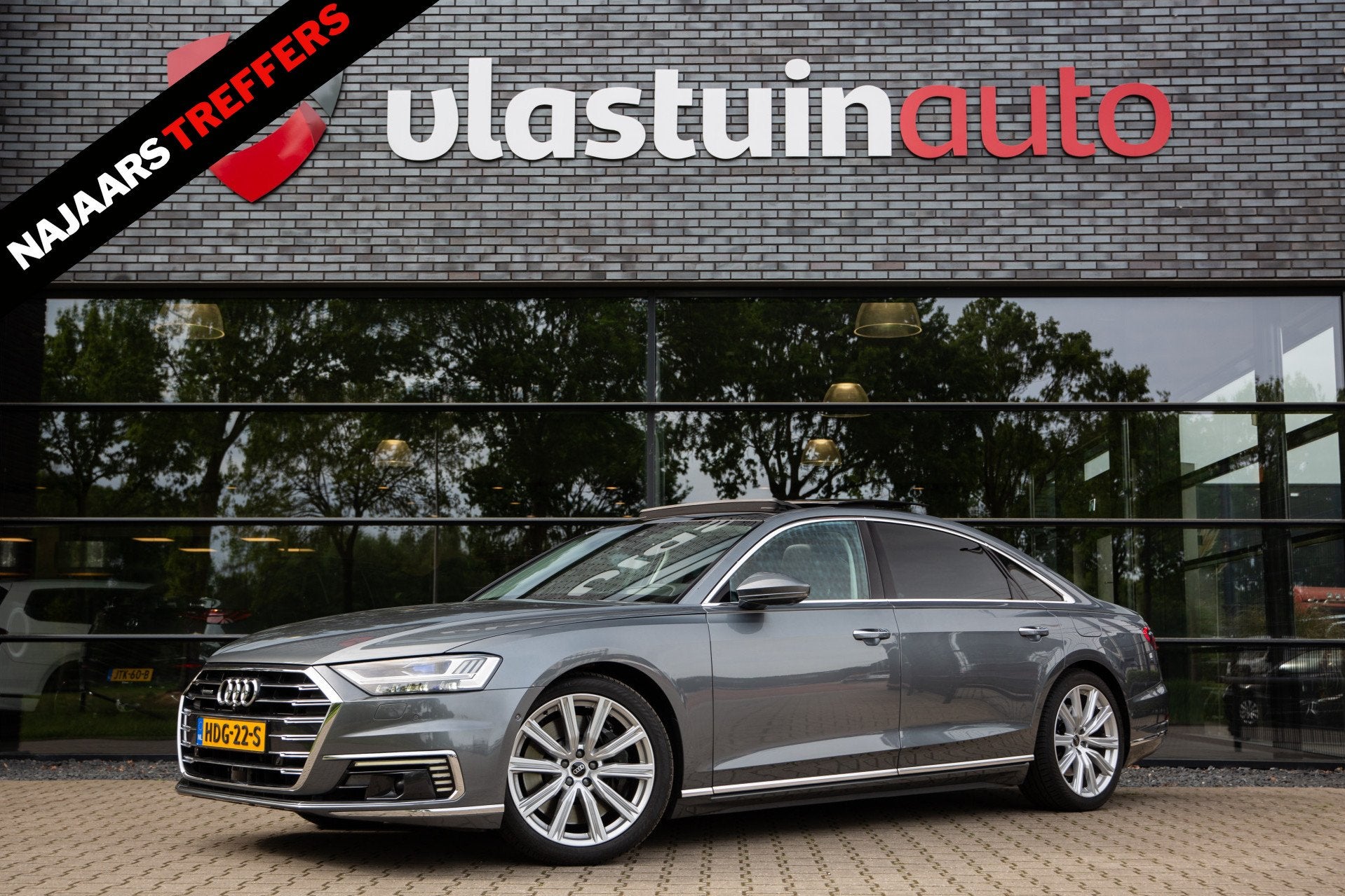 Audi A8 60 TFSI e quattro Lang Pro Line Plus , SoH 94%, Pano, Auto's, Automaat, Gebruikt, 2995 cc, Verwarmde buitenspiegels