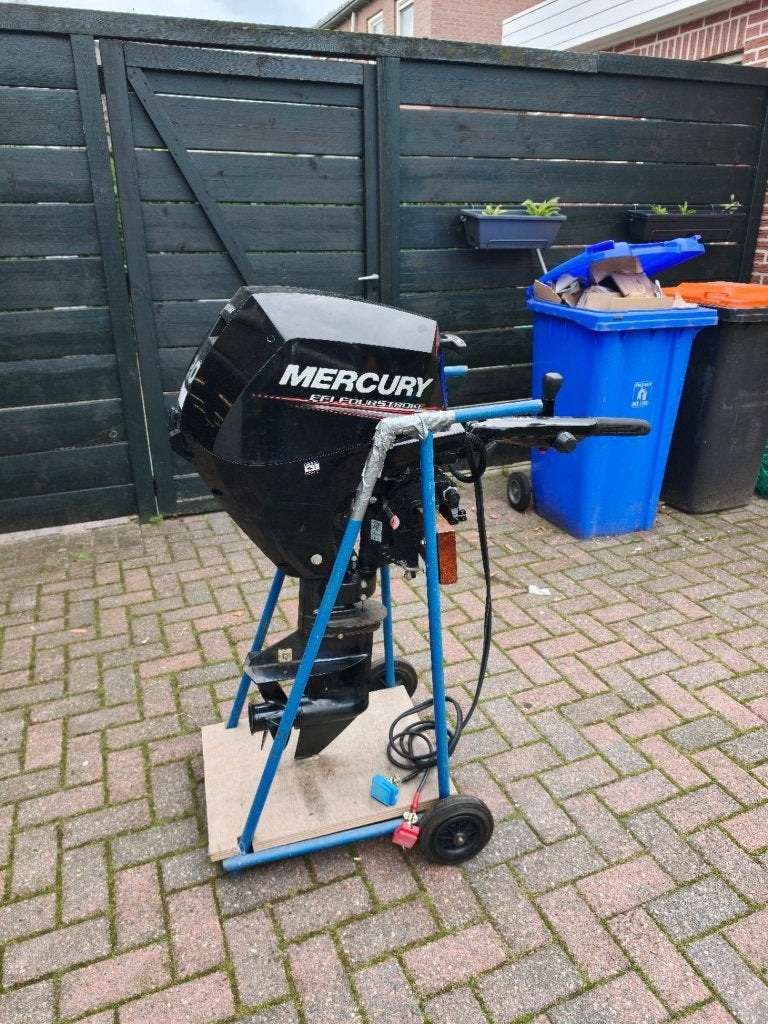 Mercury F20EH 20 pk EFI 4-takt buitenboordmotor, Ophalen, 10 tot 30 pk, Gebruikt, Elektrische start