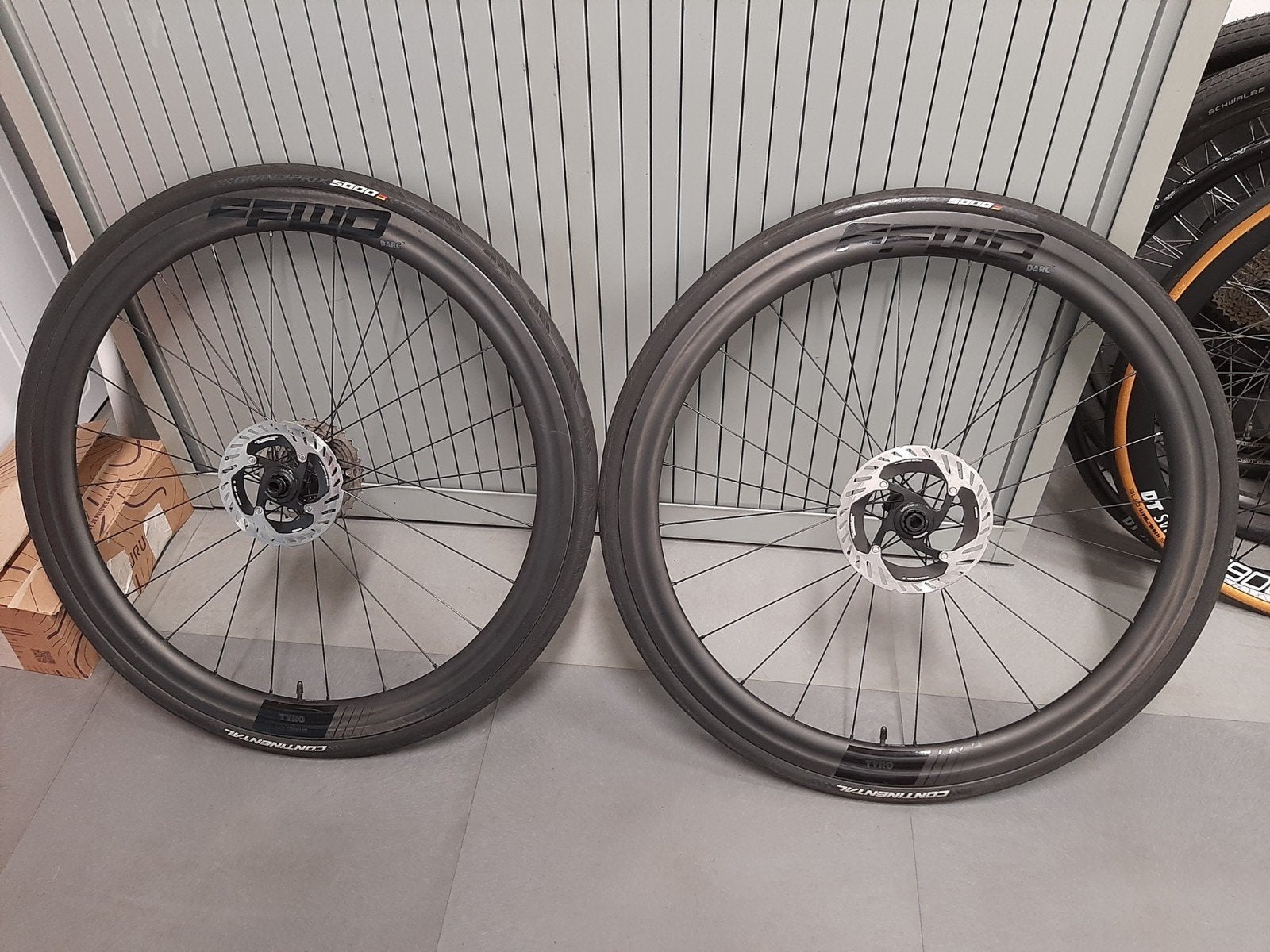 FFWD Tyro Darc disc carbon wielset, Fietsen en Brommers, Fietsonderdelen, Wiel, FFWD Tyro, Zo goed als nieuw, Racefiets