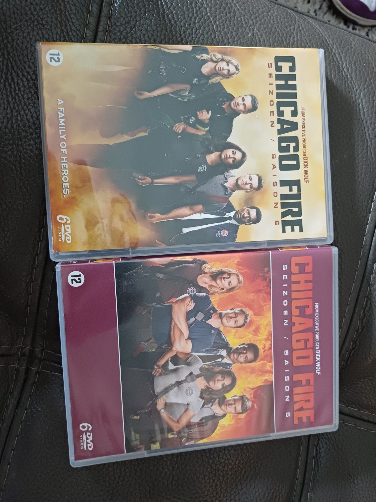 Chicago Fire Seizoen 5 & 6 DVD Boxset - Actie & Drama, Cd's en Dvd's, Engels, Nederlands, Ophalen of Verzenden, Zo goed als nieuw