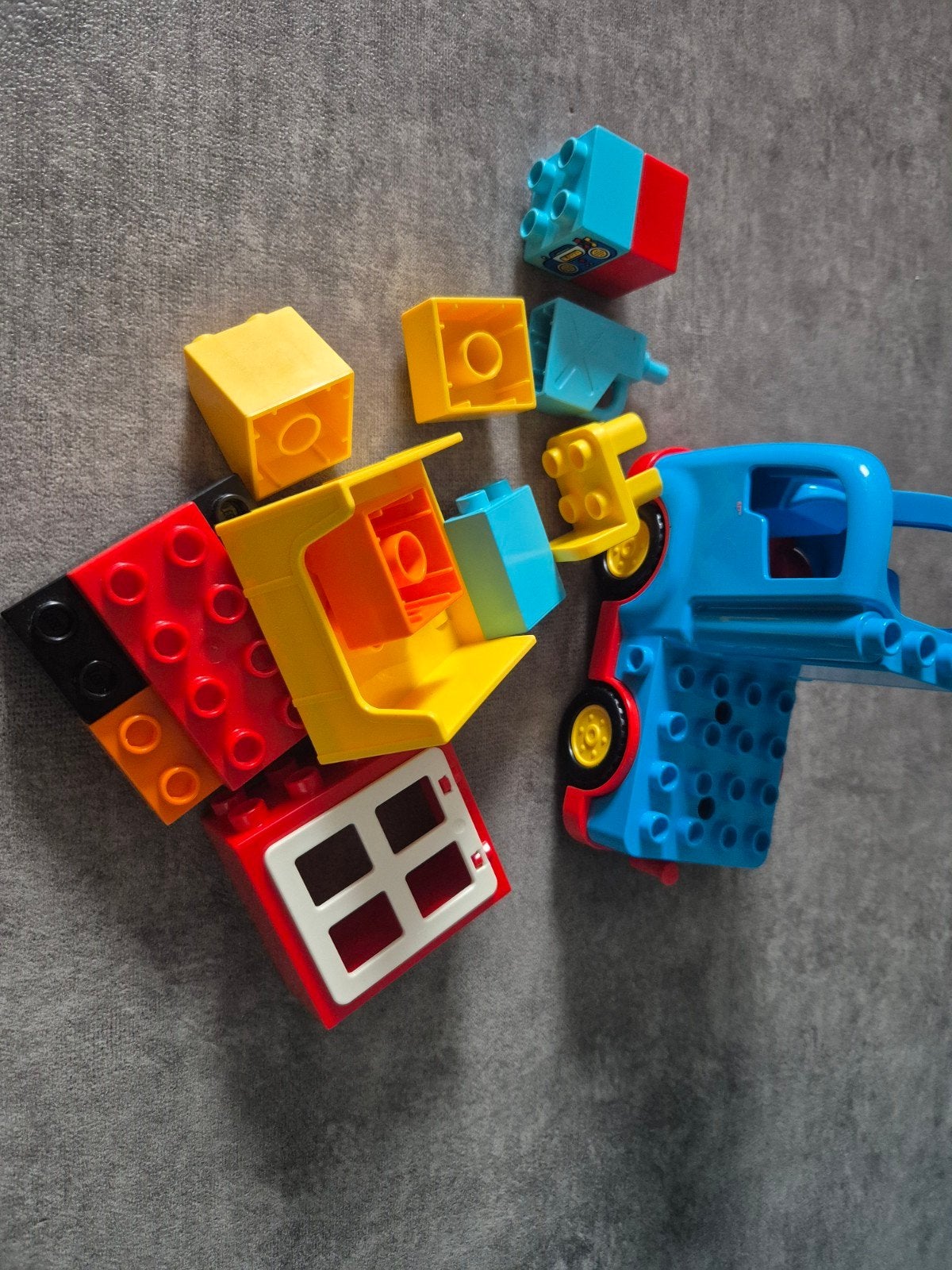 duplo vrachtauto, Ophalen, Duplo