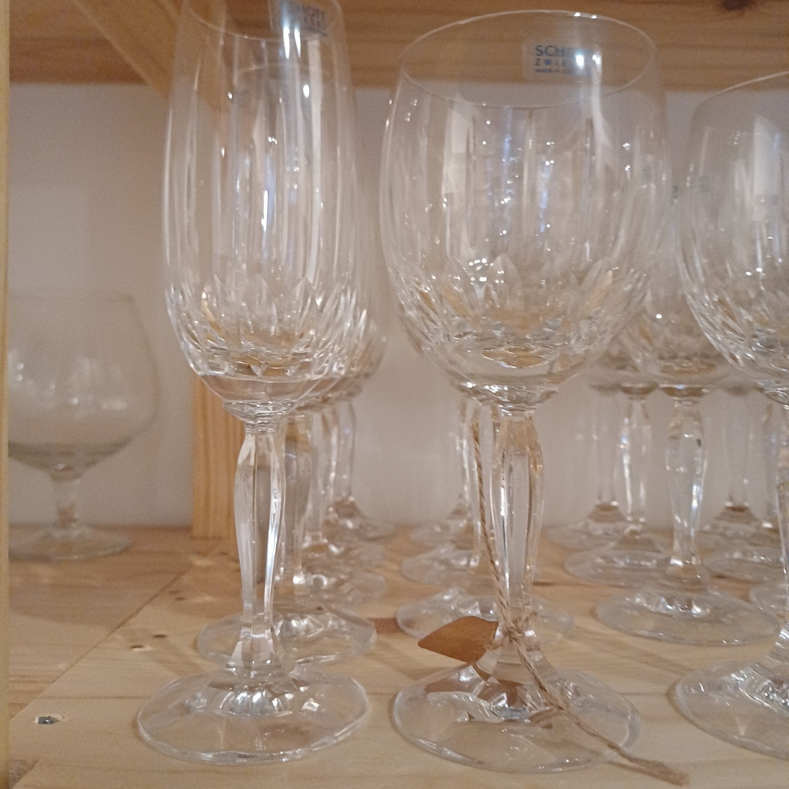Schott Zwiesel glasservies Chelsey, Antiek en Kunst, Antiek | Glas en Kristal, Ophalen of Verzenden