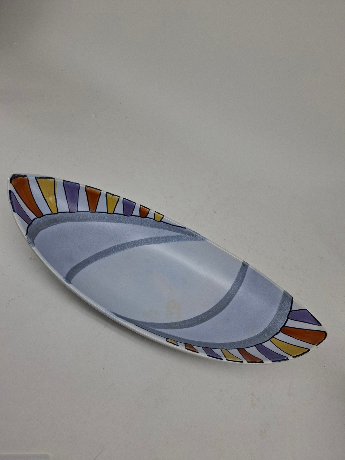 Flora Gouda Athene schaal - Handgeschilderd, Antiek en Kunst, Ophalen of Verzenden