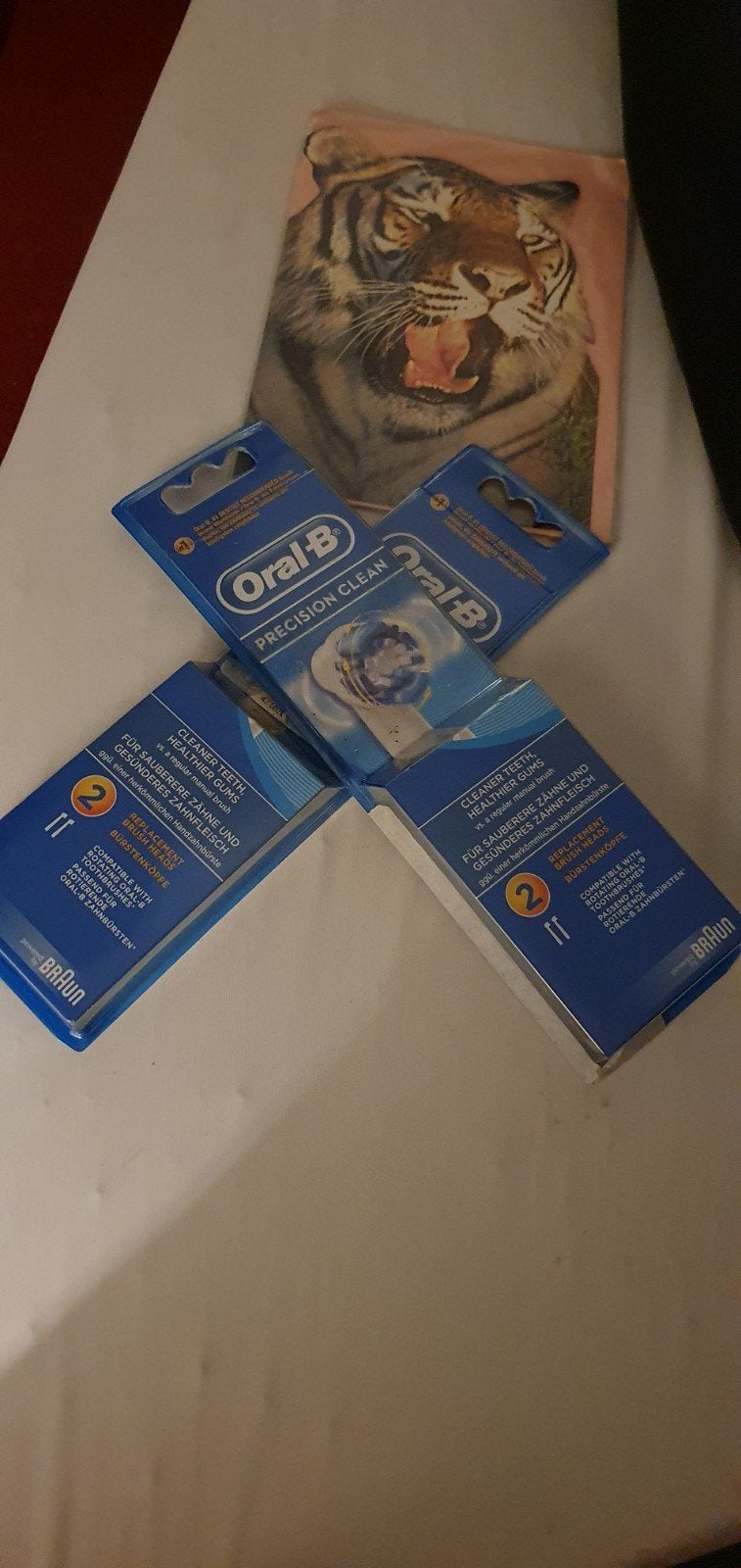 oral b  2 pakjes opzetborstels, Verzenden, Nieuw, Opzetborstel