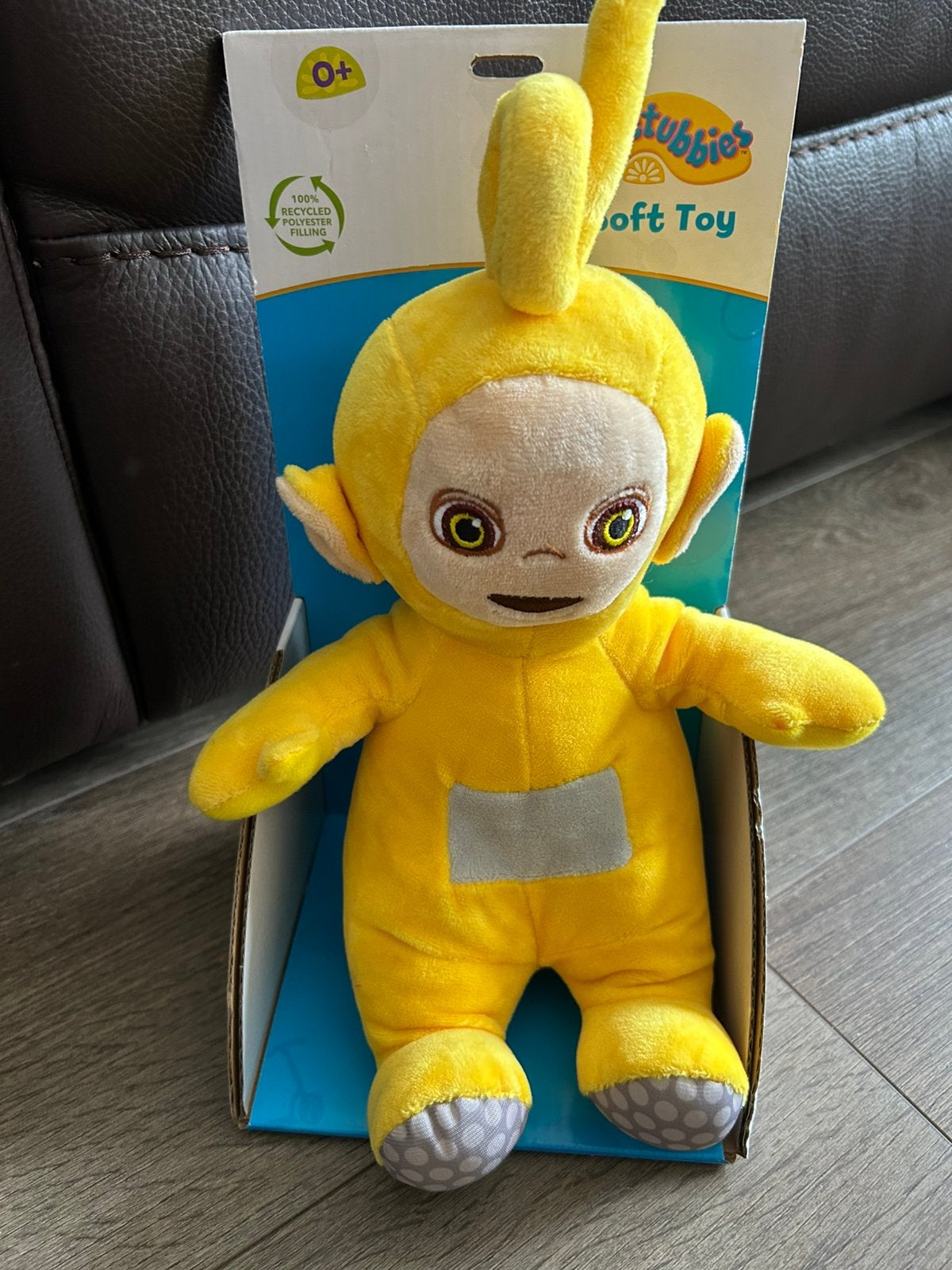 Teletubbies Laa-Laa knuffel 30 cm NIEUW in doos, Ophalen of Verzenden, Nieuw, Overige typen