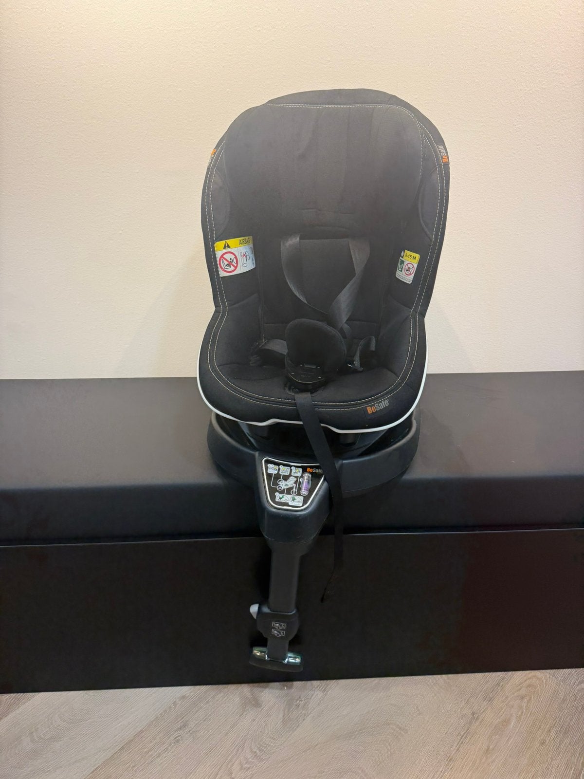 Isofix 360 graden draaibare autostoel - BeSafe, Kinderen en Baby's, Autostoeltjes, Gebruikt, 0 t/m 18 kg, Verstelbare rugleuning