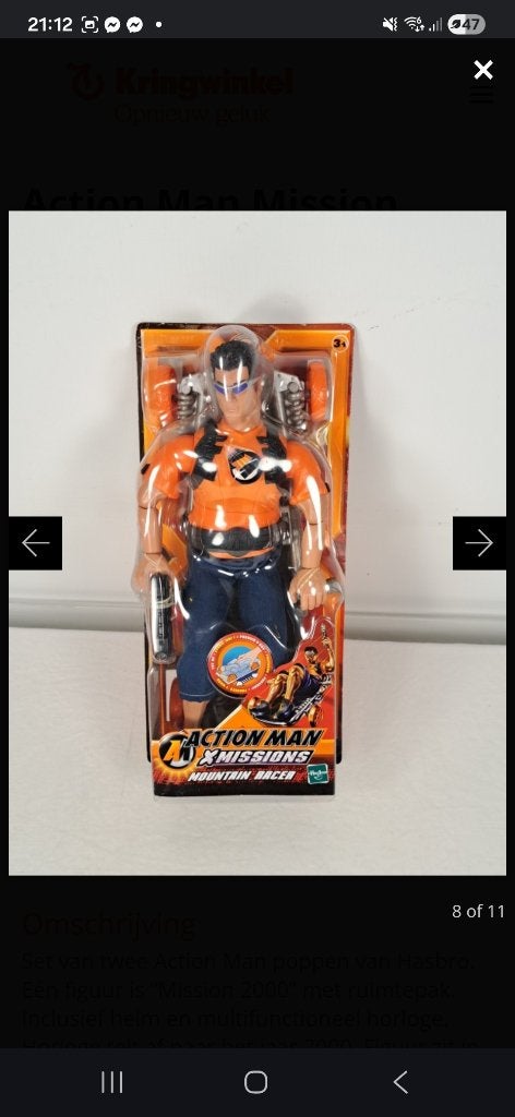 Action Man X Missions Mountain Racer - Nieuw in doos, Kinderen en Baby's, Speelgoed | Actiefiguren, Ophalen of Verzenden, Nieuw