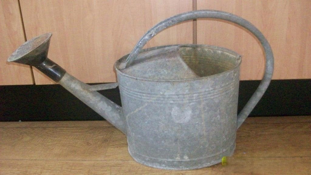 Vintage Zinken Gieter - Decoratief en Functioneel, Ophalen of Verzenden, Gebruikt, Metaal