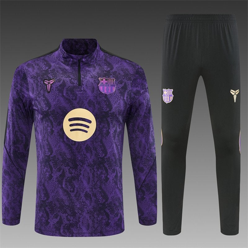 FC Barcelona Trainingspak Paars/Zwart - Maat XL (ook L), Paars, Ophalen of Verzenden, Voetbal, Maat 56/58 (XL)