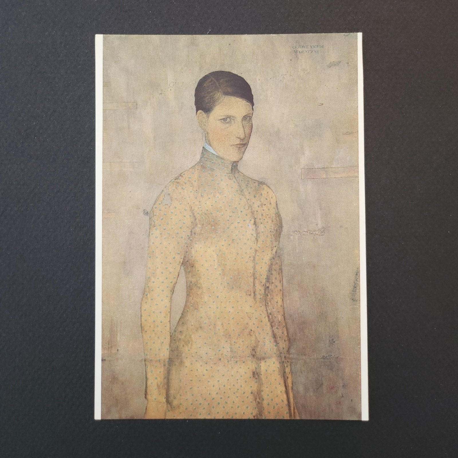 Kaart Gustaaf van de Woestijne - Portret van mijn vrouw, Verzenden, Ongelopen