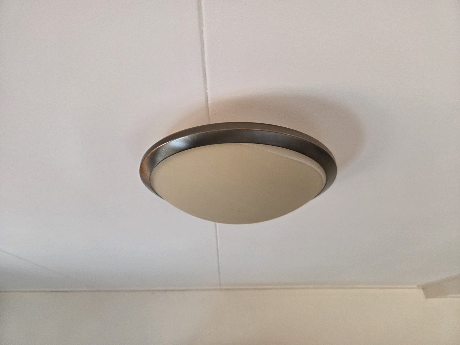 Plafondlamp, Gloeilamp, Ophalen of Verzenden, Geschikt voor plafondmontage, Glas