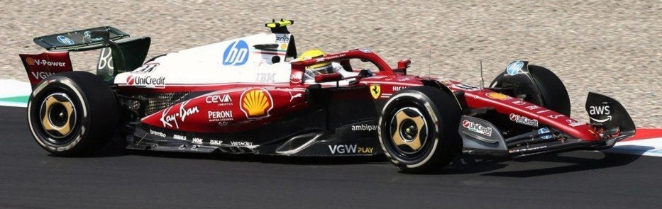 Ferrari SF-25 Lewis Hamilton Monza BBR1227D44 PRE-ORDER, Ophalen of Verzenden, Nieuw, 1:9 t/m 1:12, Auto