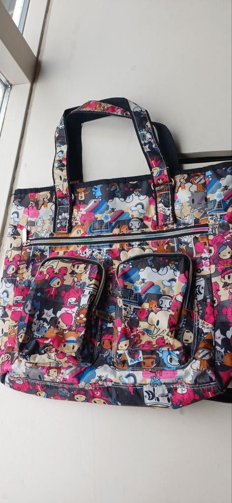 Tokidoki style okseltas handtas schooltas, Ophalen of Verzenden, Aktetas of Boekentas