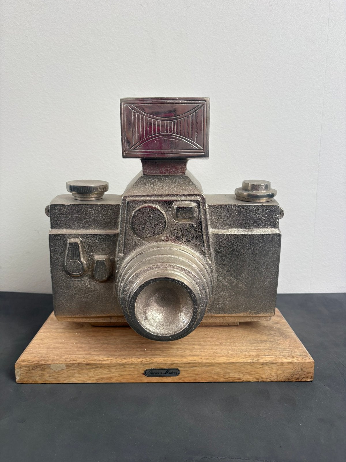 Rivièra Maison Camera Statue - Decoratief beeld, Ophalen of Verzenden, Zo goed als nieuw