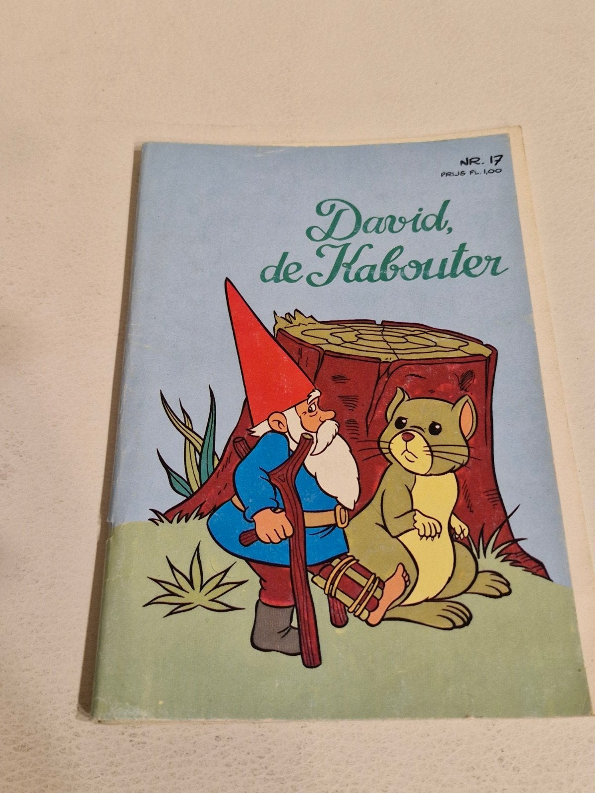 David de Kabouter - Nr. 17 - Stripboek, Ophalen of Verzenden, Gelezen, Rien Poortvliet en Wil Huygen