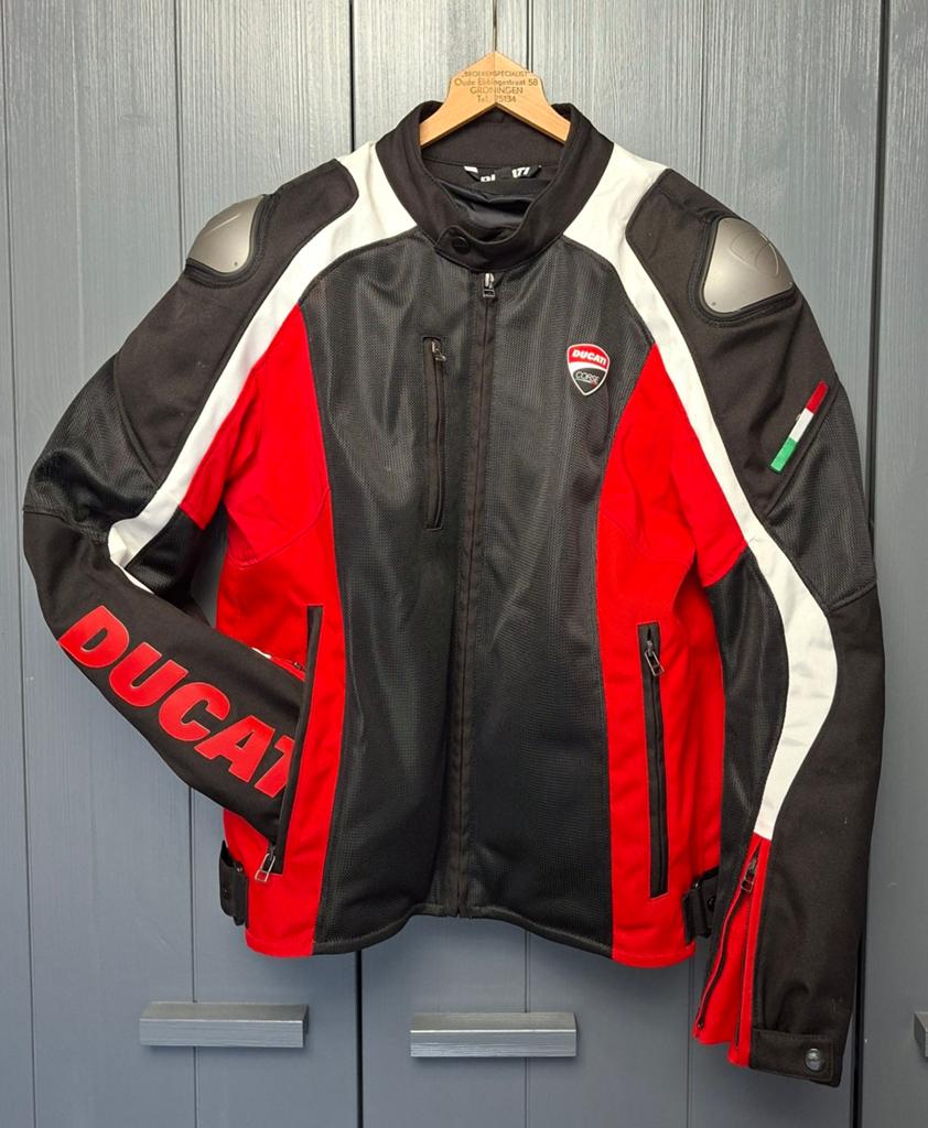 Ducati motorjas textiel mt54 zgan orgineel, Motoren, Kleding | Motorkleding, Jas | textiel, Ducati Dainese, Heren, Ophalen of Verzenden