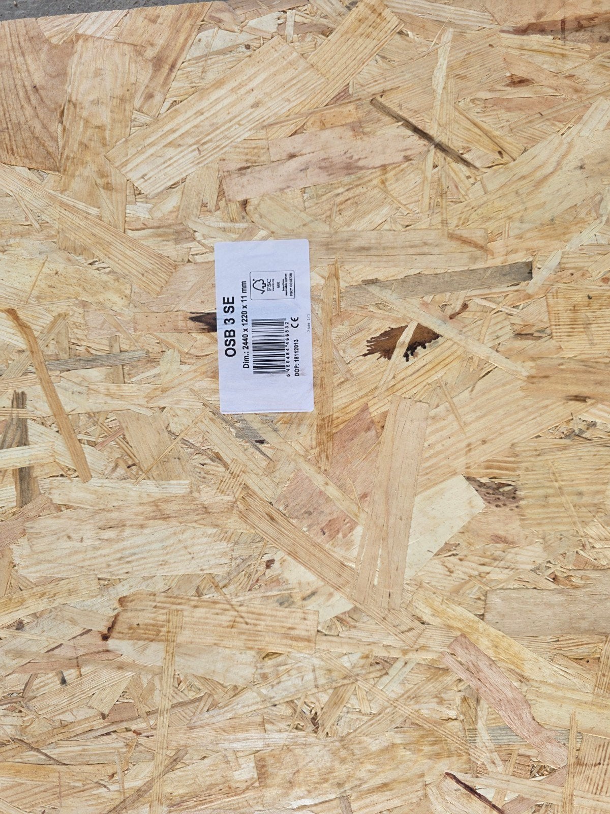 2 osb platen  2440x1220x11, Ophalen, Hout