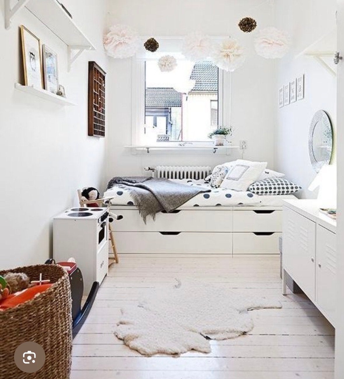 DIY Bed met opbergruimte en lattenbodem evt met matras), Ophalen, Gebruikt, Wit, 140 cm