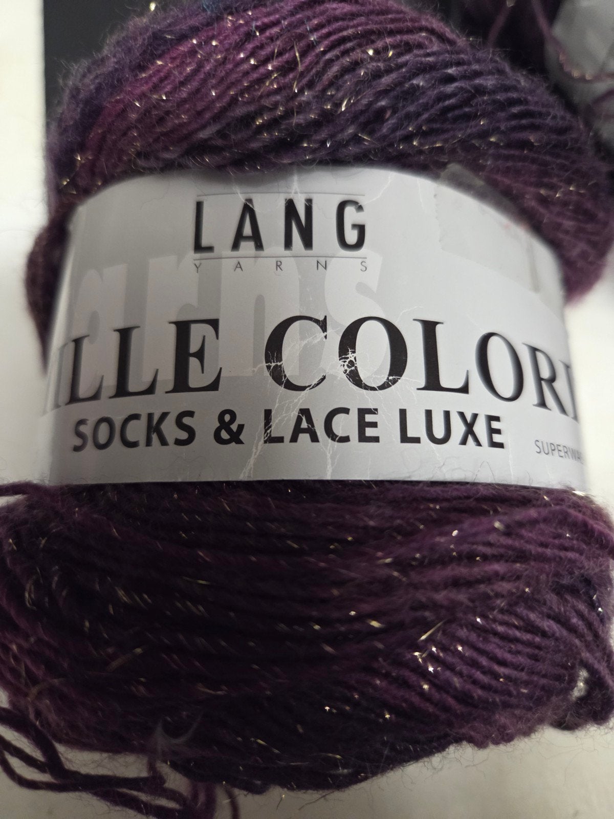 Zolderopruiming 2 LANGYARNS mille colori socks & lace luxe.., Ophalen of Verzenden, Nieuw, Breien, Wol of Garen