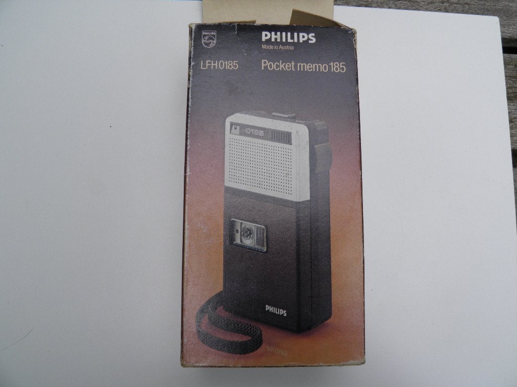 philips pocket memo 185, Verzamelen, Elektronische Apparatuur, Ophalen of Verzenden, Overige typen