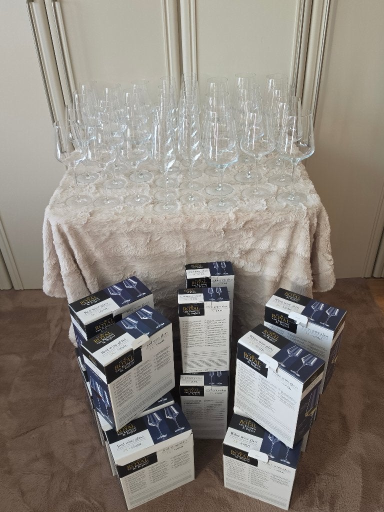 Glasservies Albert Heijn Villeroy & Boch Vivo, Huis en Inrichting, Keuken | Servies, Glas of Glazen, Ophalen of Verzenden, Overige stijlen