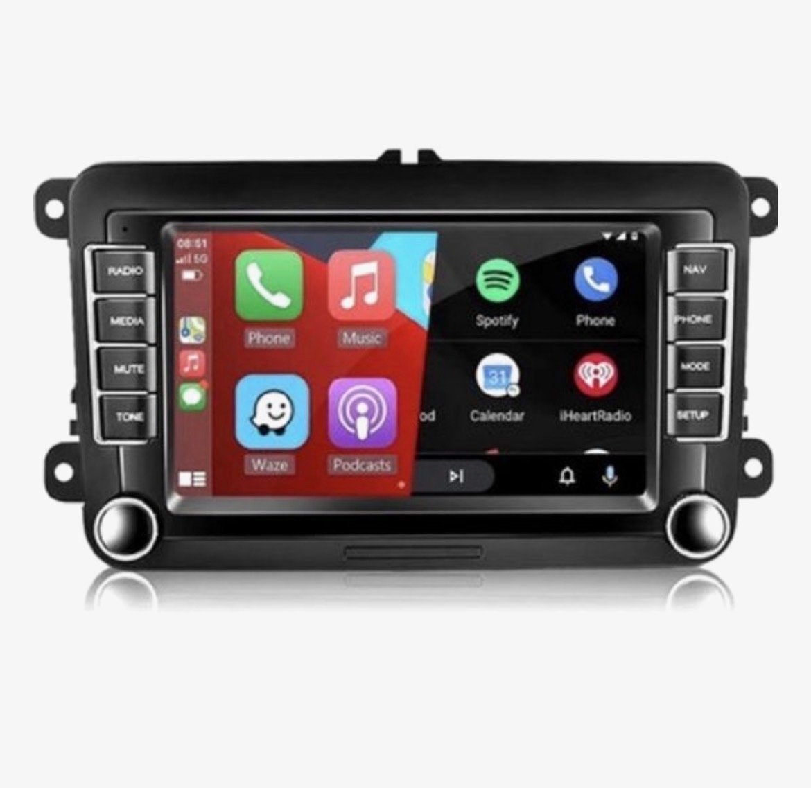 Android Autoradio  (7 inch) van Car Essentials., Auto diversen, Ophalen of Verzenden, Nieuw