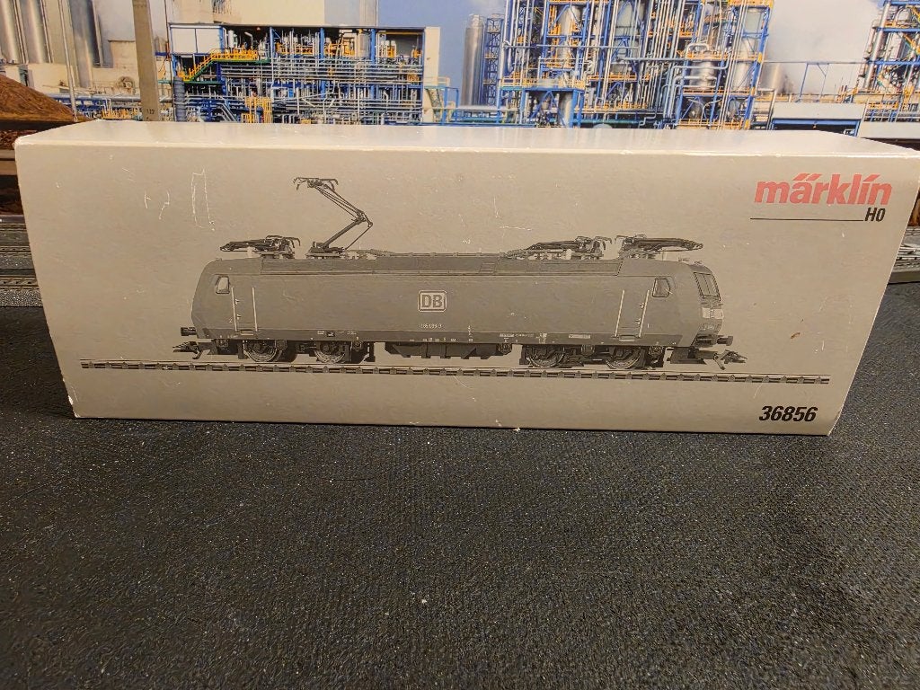 Marklin 36856 Br 185.1 (DB AG), Wisselstroom, Locomotief, Ophalen of Verzenden, Zo goed als nieuw