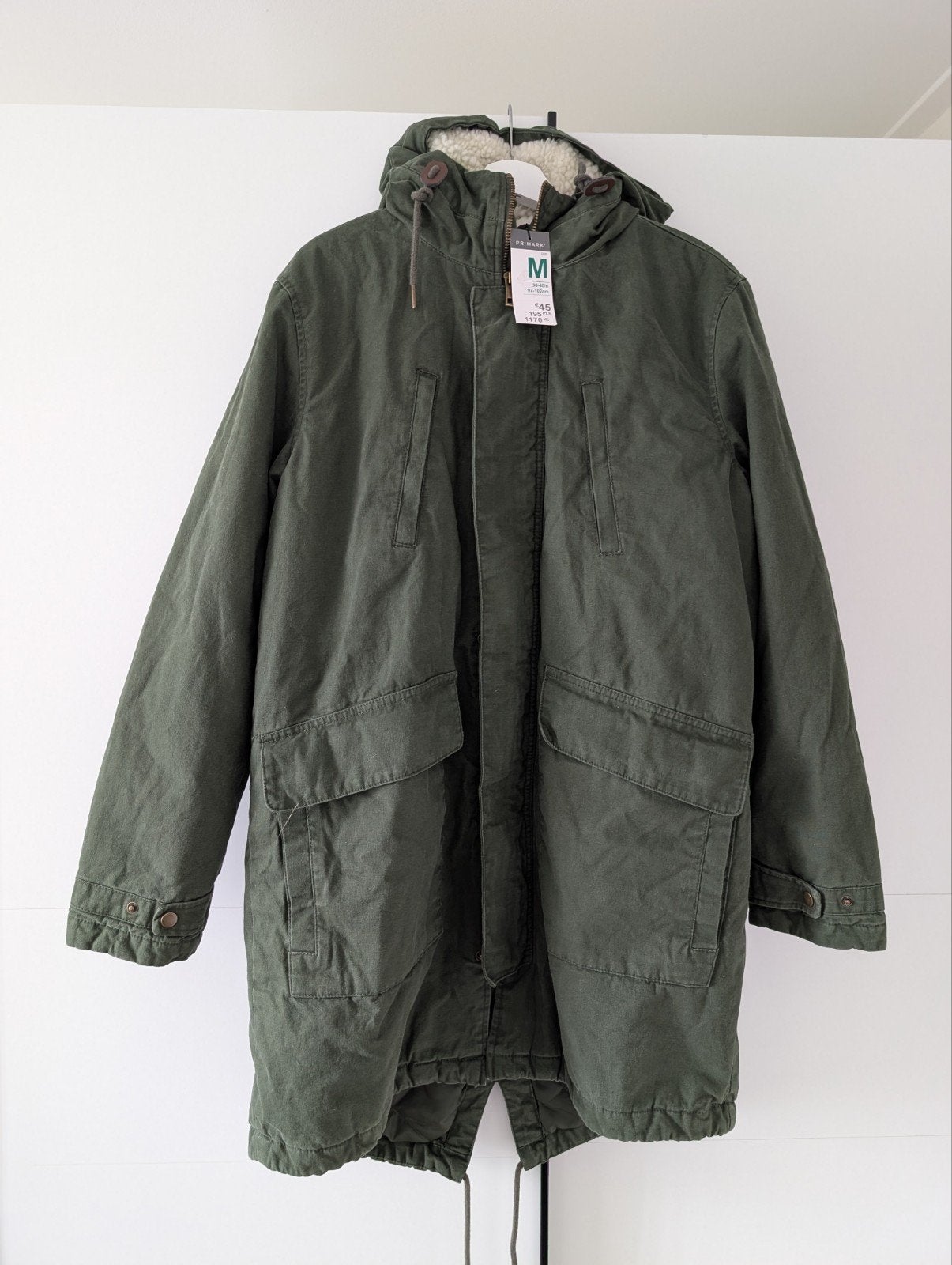 Primark parka herenjas maat M (nieuw met prijskaartje), Kleding | Heren, Ophalen of Verzenden, Nieuw, Groen, Primark