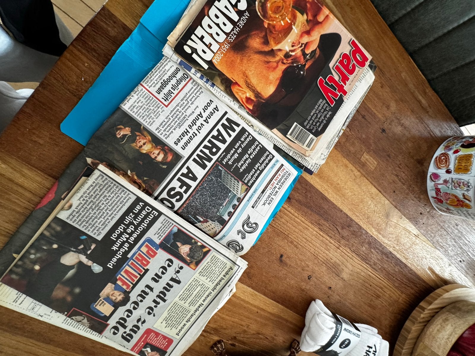 André Hazes overlijden: krantenknipsels en roddelbladen, Ophalen of Verzenden, Gelezen, Gossip of Showbizz