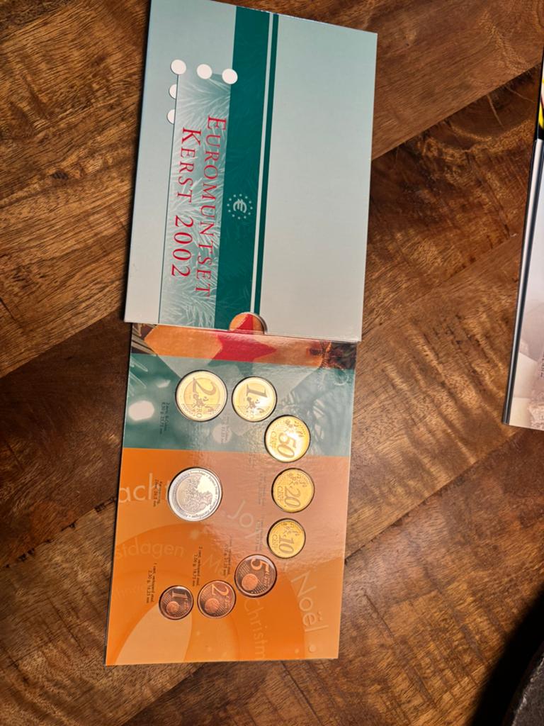 Euro muntset kerst, Ophalen, Nederland, Munten
