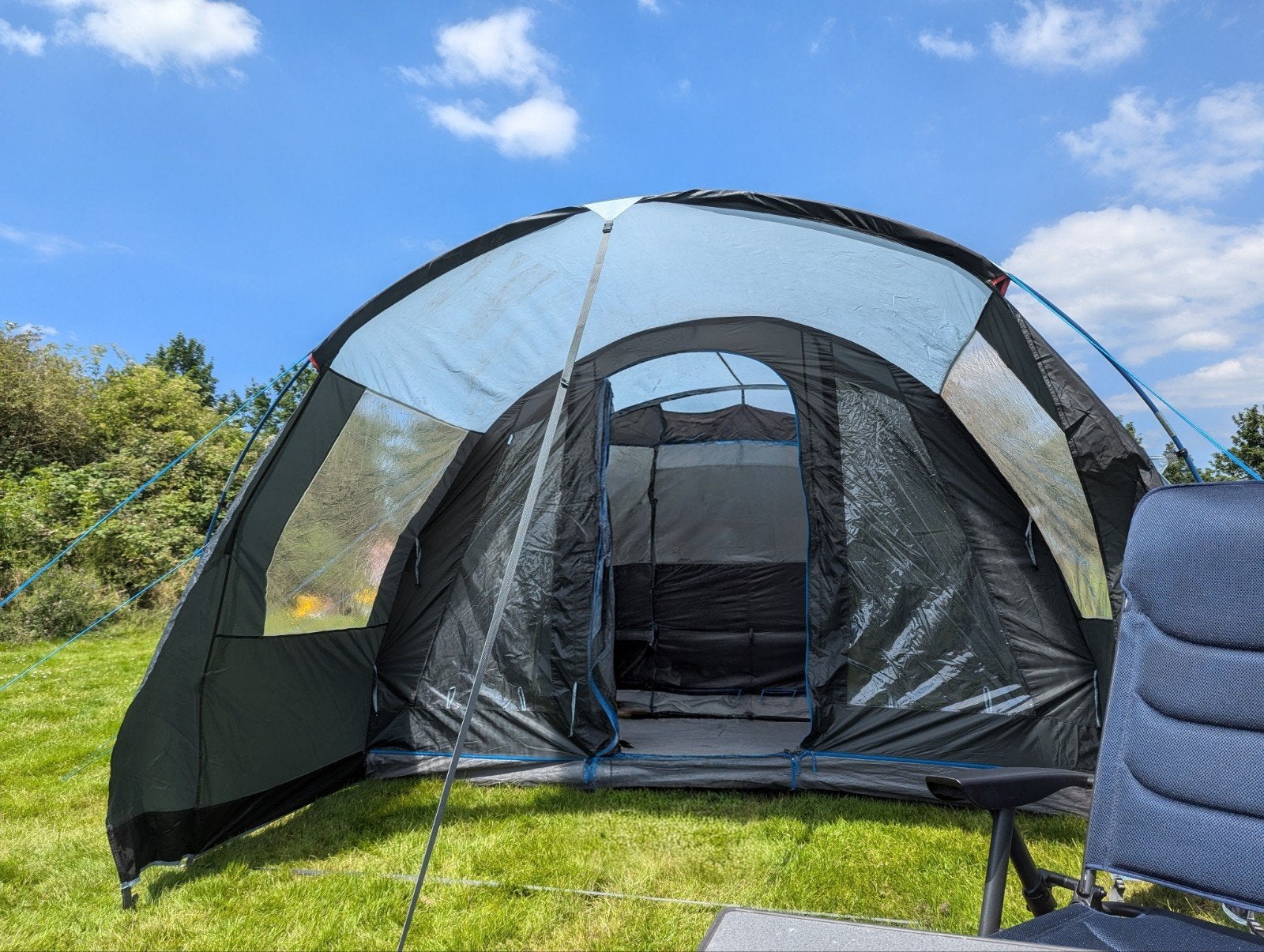 Safarica Indian hills 310 - tunneltent 4 personen, Ophalen, Zo goed als nieuw, Tot en met 4