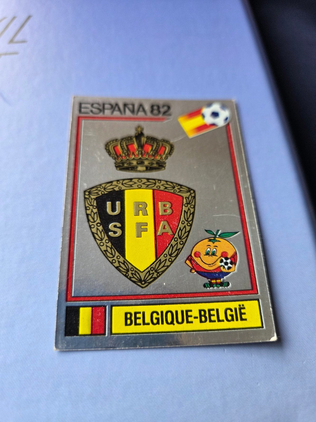 Panini WK 82, Verzamelen, Sportartikelen en Voetbal, Ophalen of Verzenden, Zo goed als nieuw, Buitenlandse clubs, Poster, Plaatje of Sticker