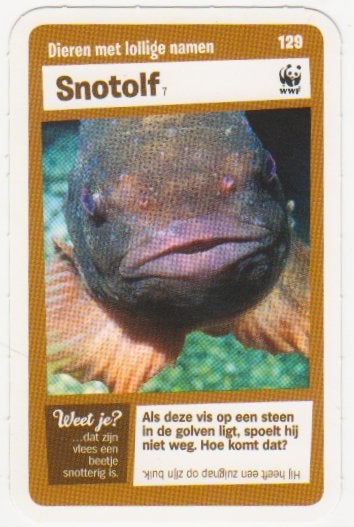 Super dieren no.129 Snotolf [2753]  [VeOvSu], Albert Heijn, Ophalen of Verzenden