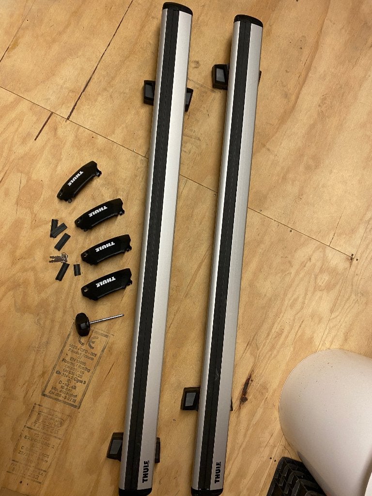 Thule dakdragers wingbar evo BMW (iig BMW 2 gran tourer), Auto diversen, Dakdragers, Ophalen, Zo goed als nieuw