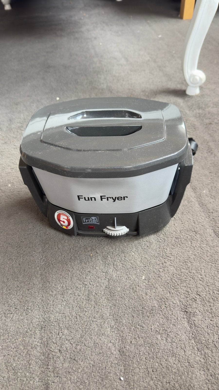 Fritel Fun Fryer FF1200 - Compacte Frituurpan, Witgoed en Apparatuur, Minder dan 1 liter, Ophalen of Verzenden, Zo goed als nieuw