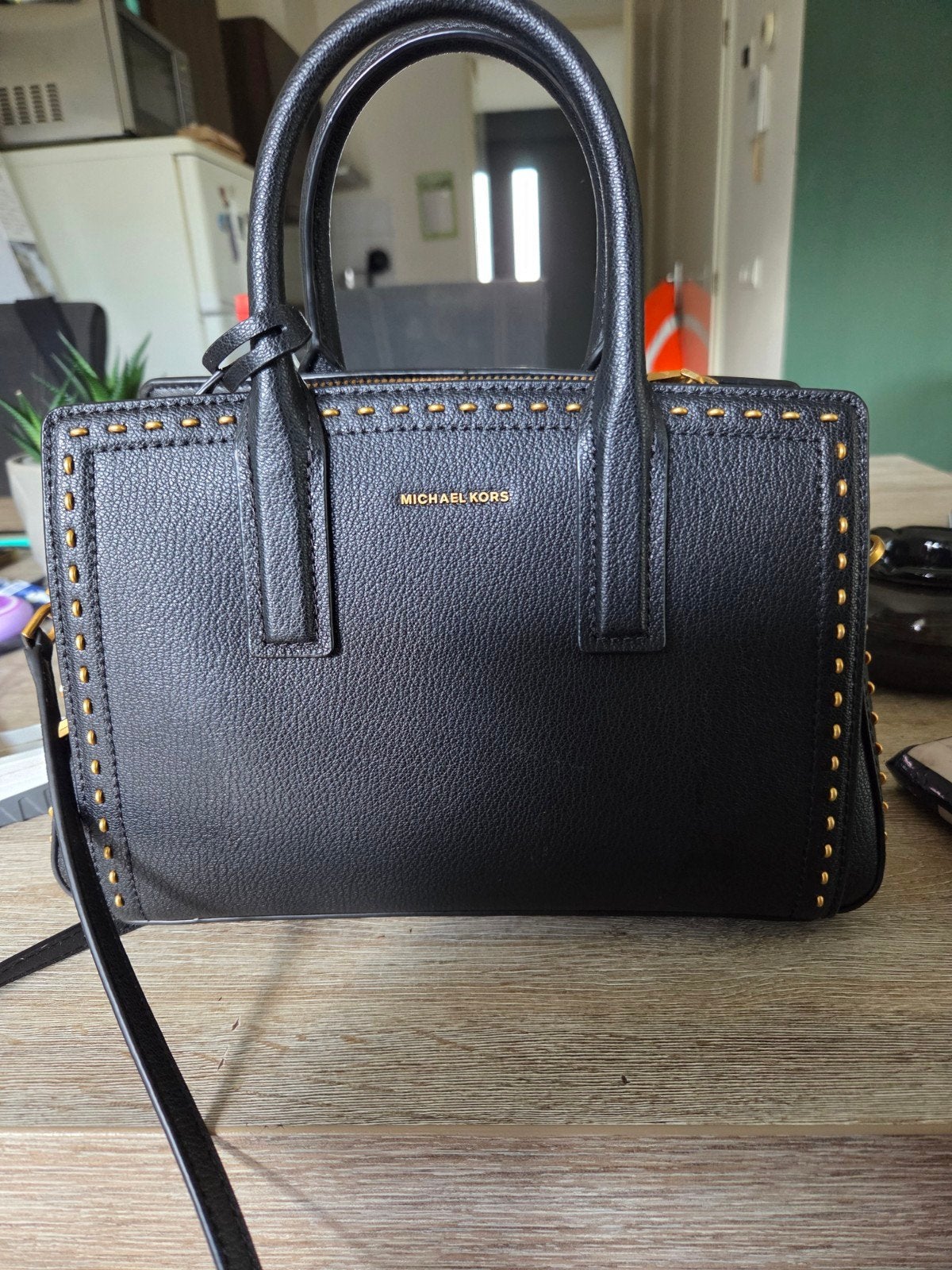 michael kors tas orginele, Ophalen of Verzenden, Zo goed als nieuw, Zwart, Handtas