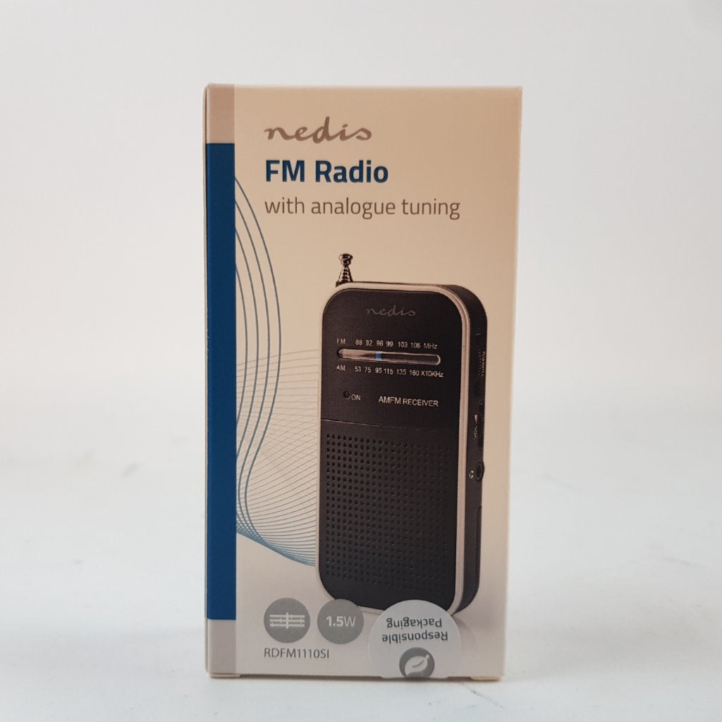 Nedis FM-radio || Nu voor maar € 19.99!, 1 speler, Racen en Vliegen, Nieuw, Ophalen of Verzenden