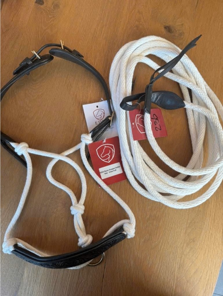 Edix Resi touwhaltster incl leadrope x-full, Wit, Nieuw, Inclusief touw, Ophalen of Verzenden