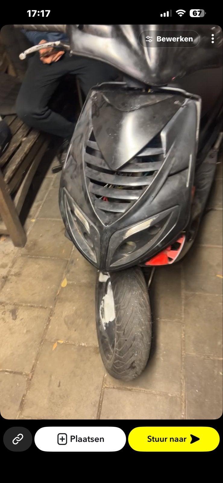 Peugeot speedfight 2, Fietsen en Brommers, Scooters | Peugeot, Ophalen, Tweetakt, Gebruikt, Maximaal 45 km/u