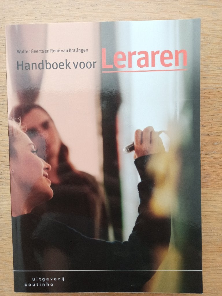 Handboek voor leraren - Walter Geerts en René van Kralingen, Walter Geerts; René van Kralingen, Zo goed als nieuw, Alpha, HBO
