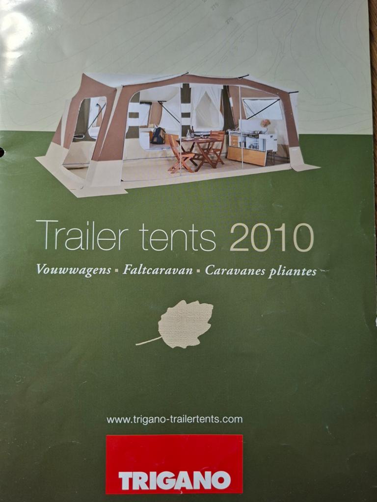 Trigano Odyssee 2010 - Zeer nette vouwwagen met luifel, Caravans en Kamperen, Ophalen of Verzenden