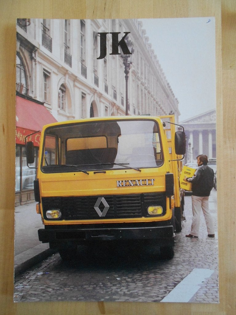 Renault JK 1981 Brochure Nederlands, Boeken, Renault, Ophalen of Verzenden, Zo goed als nieuw, Renault
