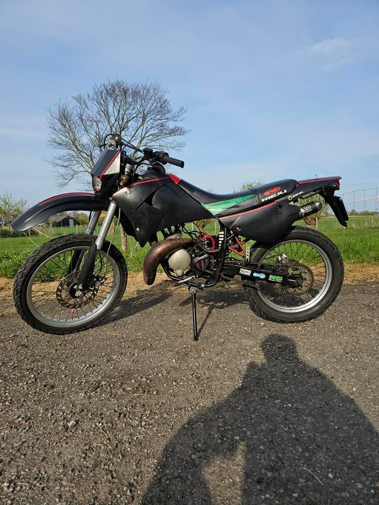Schakel brommer 50cc, Fietsen en Brommers, Brommers | Derbi, Ophalen, 6 versnellingen, Gebruikt, 50 cc