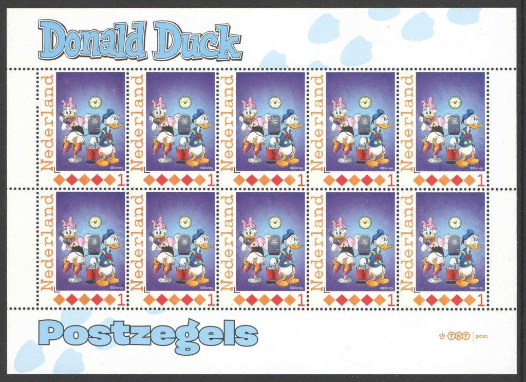 Postzegels Donald Duck, Ontdek Duckstad: Vel 18, Ophalen of Verzenden