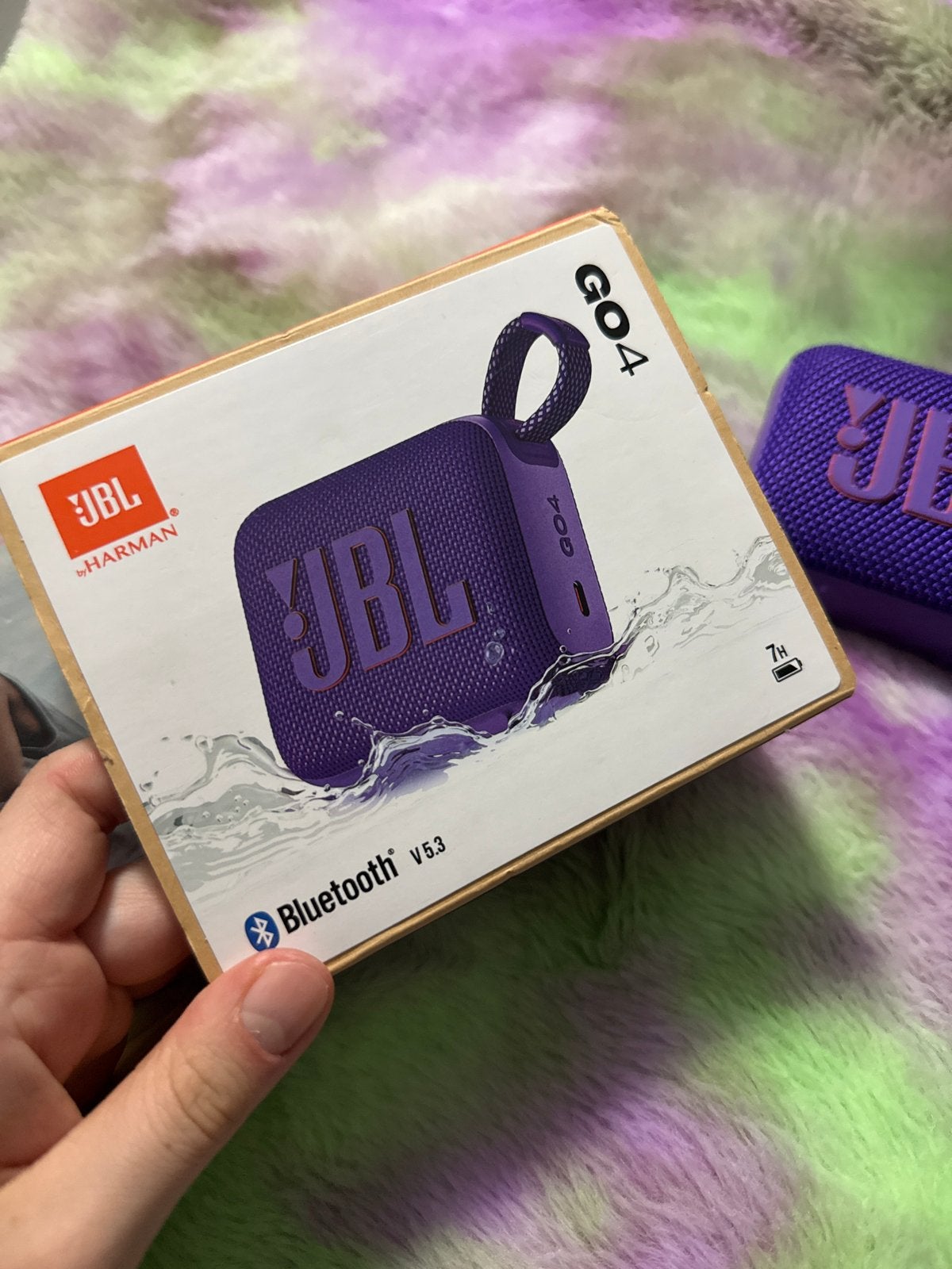 JBL GO4 Draagbare Bluetooth Speaker Paars - Nieuw in doos, Audio, Tv en Foto, Luidsprekers, JBL, Nieuw, Ophalen of Verzenden, Draagbare speaker