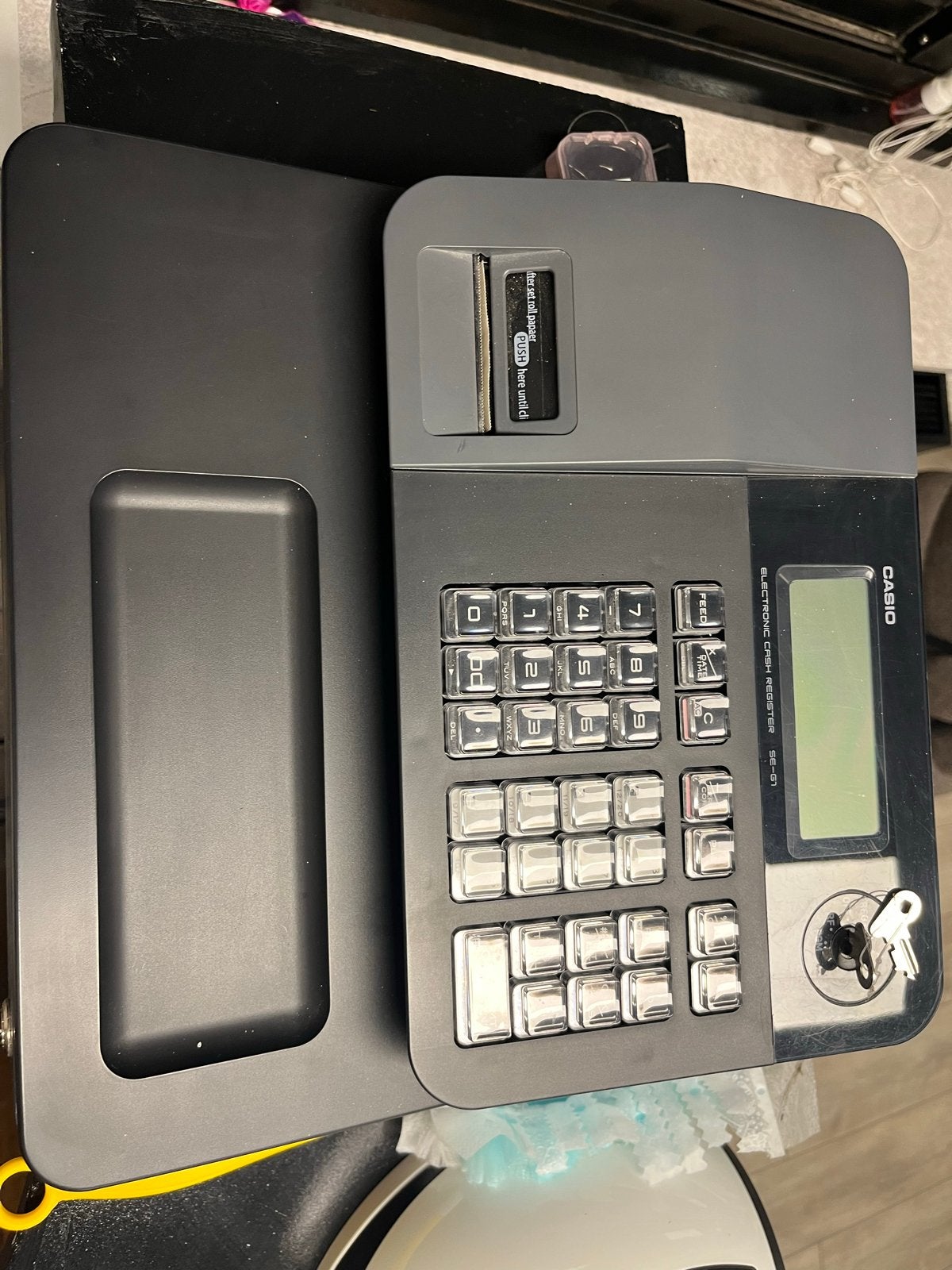 Werkende Casio SE-G1 Kassa met Kassalade, Verzenden